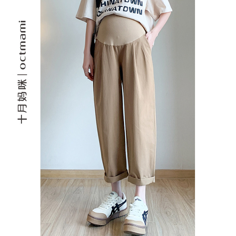  十月妈咪母婴专营孕妇直筒裤