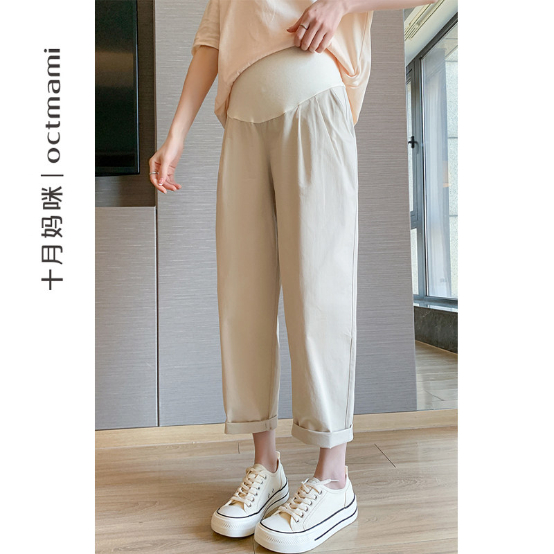  十月妈咪母婴专营孕妇直筒裤