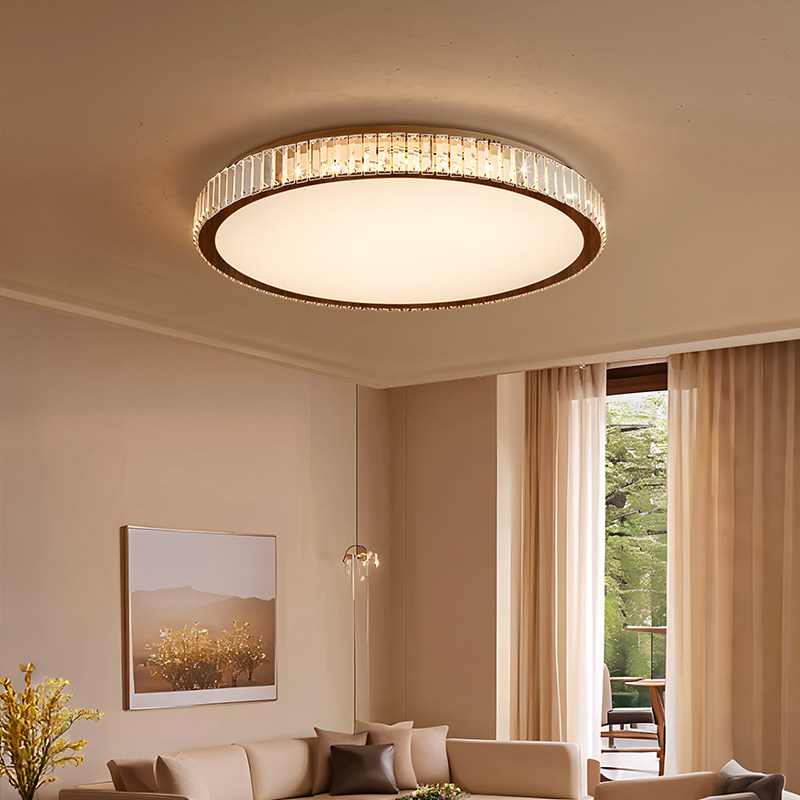 大气水晶灯吸顶灯客厅灯简约现代护眼卧室灯具轻奢中山厂家直销,淘宝优惠券,粉丝福利购,淘宝优惠卷