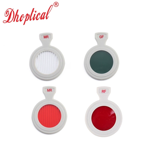 Стекла вспомогательная линза -пленка оптометрии с оптометрией черной пленкой, покрытой чипсой, таблетка, скраб из таблеток фильтрации