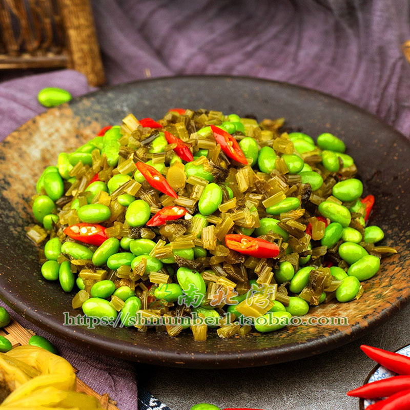 杨庙牌雪菜150g*17袋小包装雪里蕻酱菜开味咸菜酸菜肉丝面下饭菜 - 图2