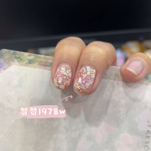 【常更新4】超薄！爆闪！巨亮！赞赞 ins水磨石岩片美甲亮片闪粉 - 图3