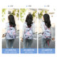 Photo Dudu Backpack Ms. Casual Sports Waterproof Ms. Oxford Canvas Backpack Backpack