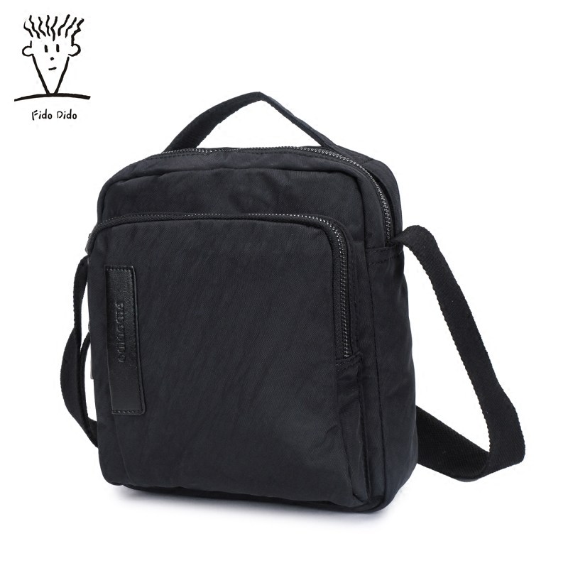 菲都狄都男士休闲单肩运动包单肩包 fidodido男士包袋