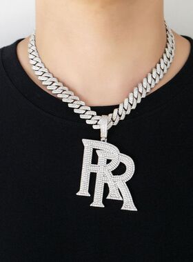 欧美项链男士嘻哈项链RoddyRicch