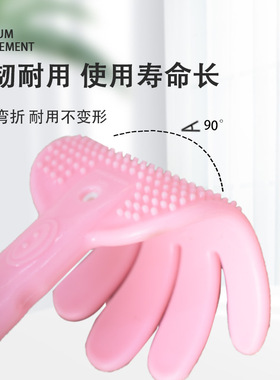 加长款按摩拍经络拍痧拍拍打拍拍背捶腿养生拍锤子家用软手掌型拍