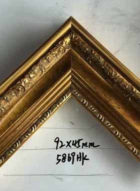 欧式复古油画外框大尺寸定做