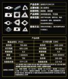 卡玛斯 Vajrayana Blade Blade Gemstone Car Blade, алюминий и медь, посвященная PCD TEHW16T3PPPTR Diamond Blade