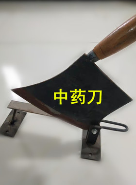 民俗老物件中药六件套小铜秤药碾子捣药罐铡刀中医博物馆复古摆件