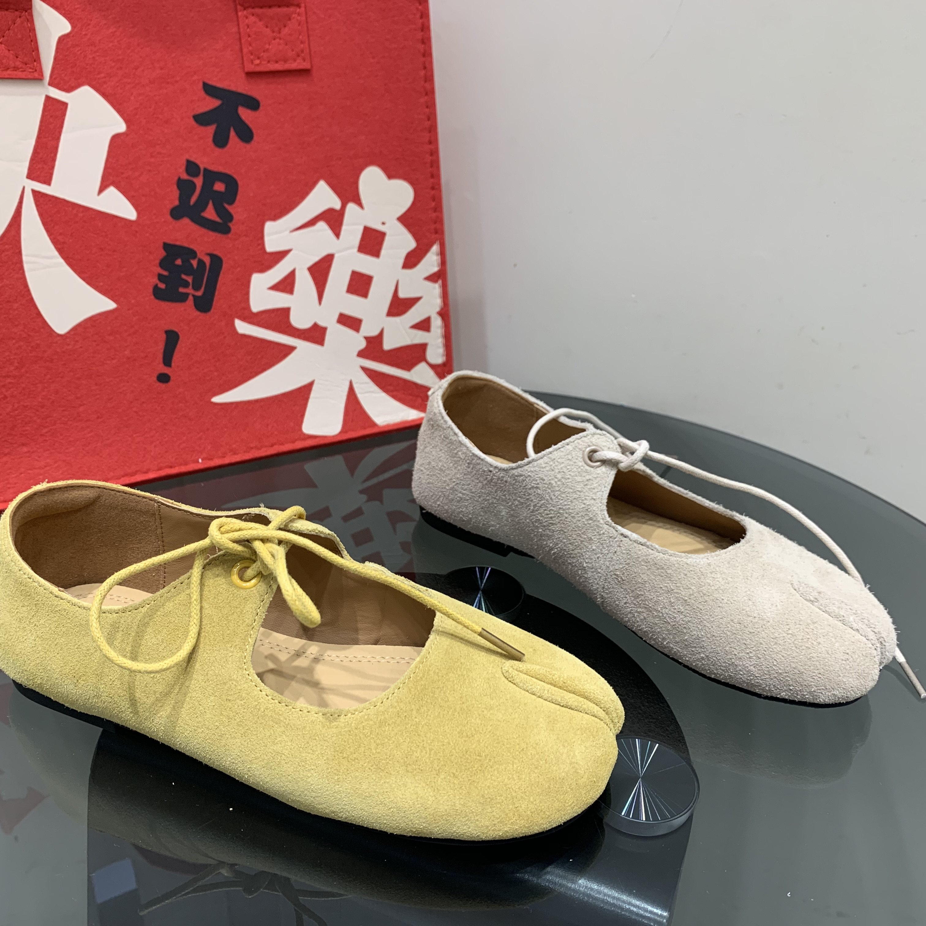 法式复古蝴蝶结玛丽珍鞋女2026春季新款真皮浅口平底芭蕾舞鞋单鞋,淘宝优惠券,粉丝福利购,淘宝优惠卷