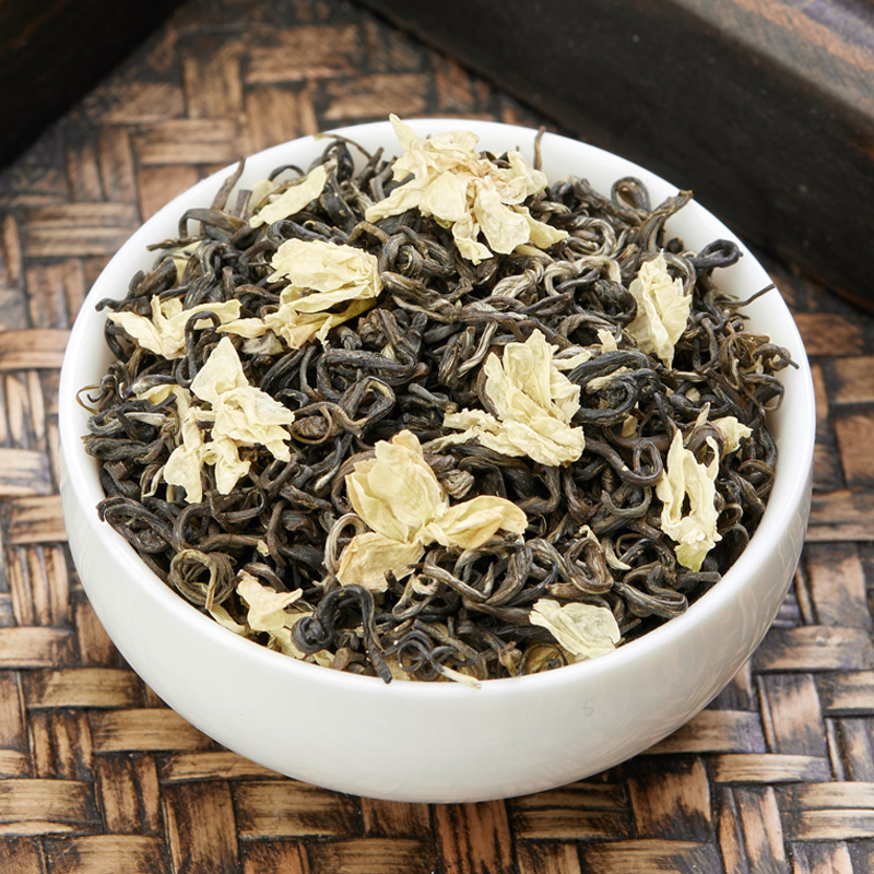 祁野茉莉花茶浓香型茶叶自己喝绿茶花草茶官方旗舰店250g/500g - 图1