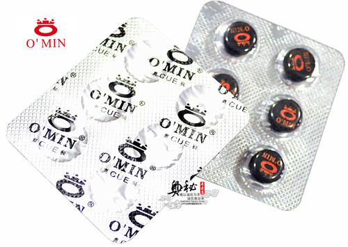 Omin皮头 O'Min奥秘多层11.5mm职业大头台球杆皮头枪头 - 图1