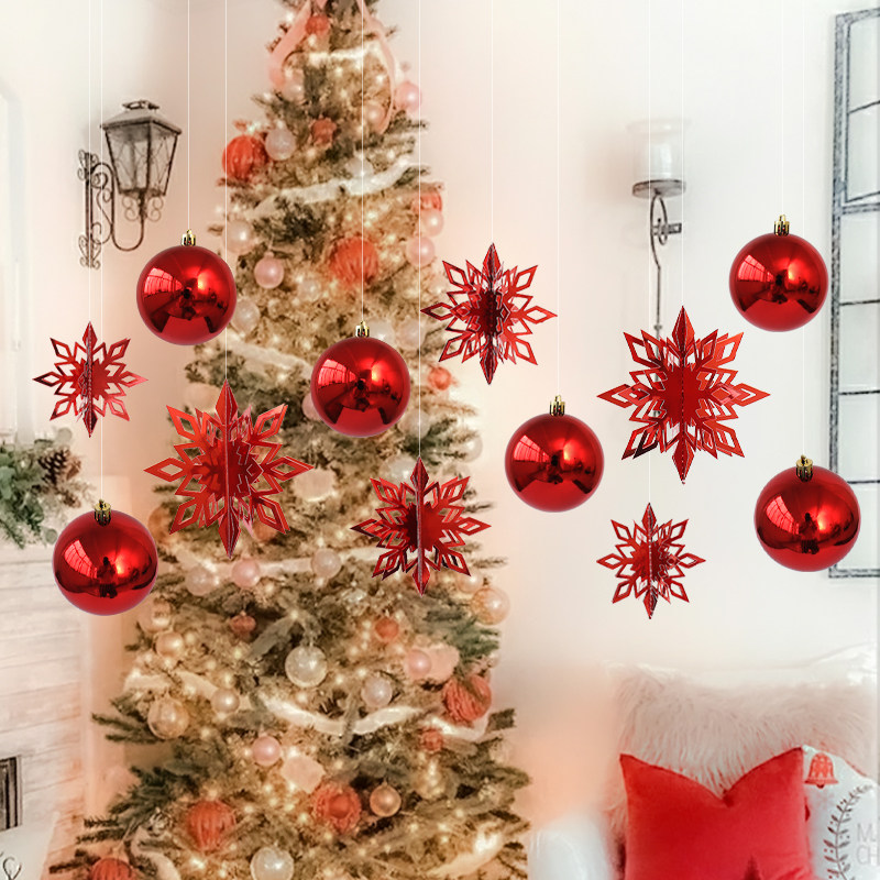 圣诞节装饰活动场景氛围布置圆球吊球挂饰天花板挂件橱窗挂饰,淘宝优惠券,粉丝福利购,淘宝优惠卷
