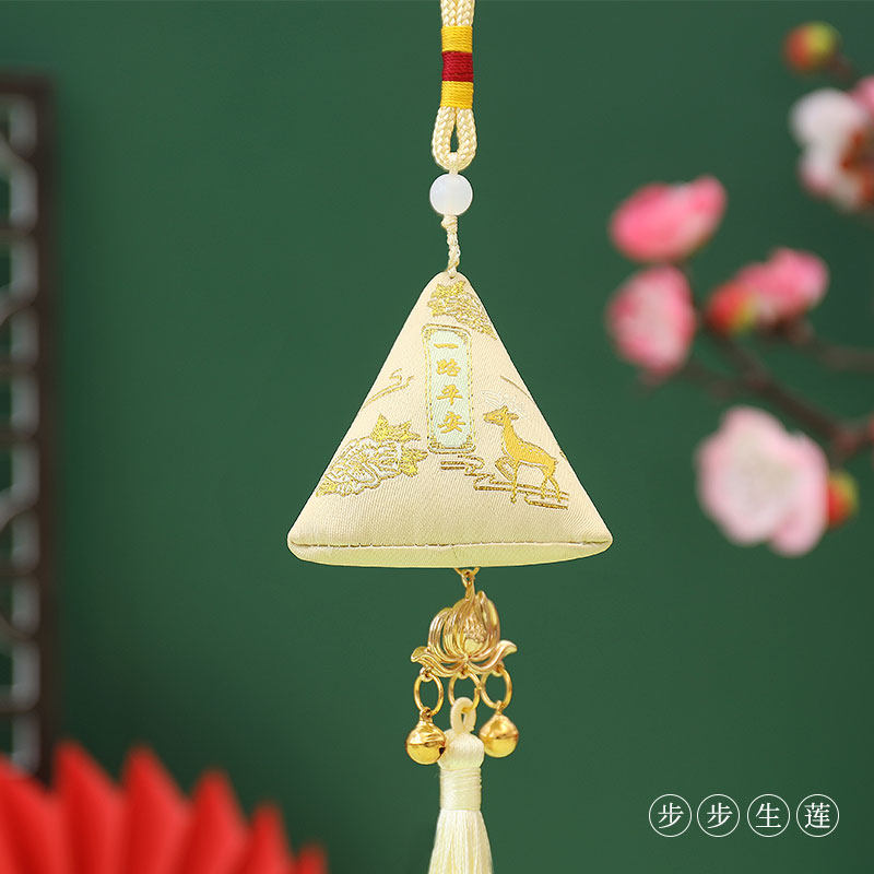 端午节香包香囊金榜题名粽子成品香包艾草随身汽车挂件端午节礼物