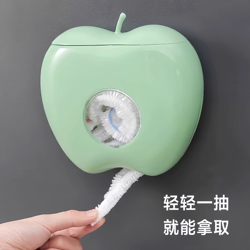 保鲜膜套收纳盒免打孔壁挂抽取式一次性保鲜袋收纳盒厨房家用神器,淘宝优惠券,粉丝福利购,淘宝优惠卷