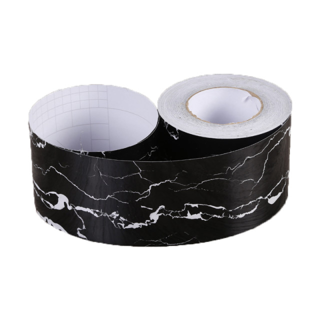 Ceramic tile border threshold stone wave wire wall sticker self-adhesive