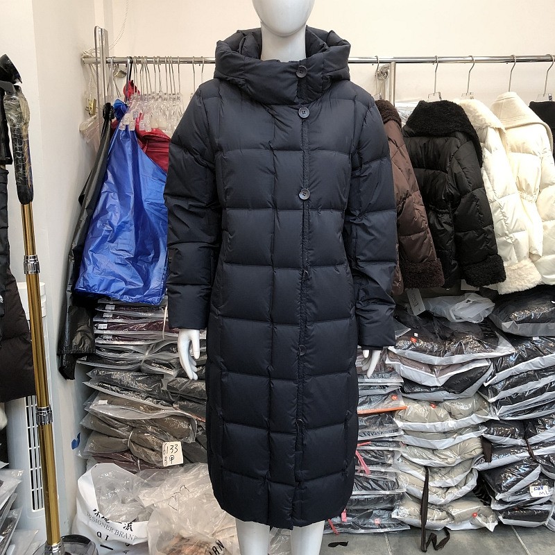 阔怡人62187 过膝连帽白鸭绒羽绒服女冬季新款韩版长款羽绒外套,淘宝优惠券,粉丝福利购,淘宝优惠卷