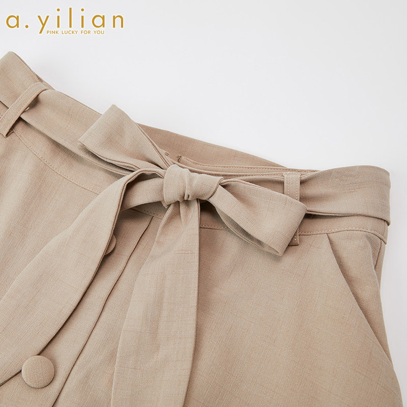 阿依莲2020夏季新款短裙女时尚百搭 ayilian半身裙