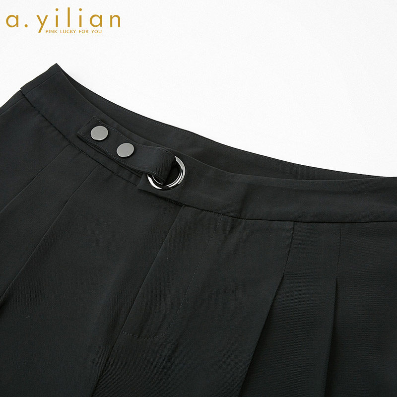 阿依莲2020夏季新款时尚百搭休闲裤 ayilian休闲裤