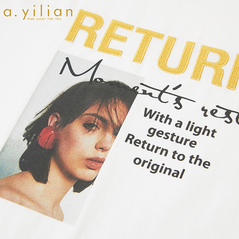 阿依莲短袖t恤女2020 ayilianT恤