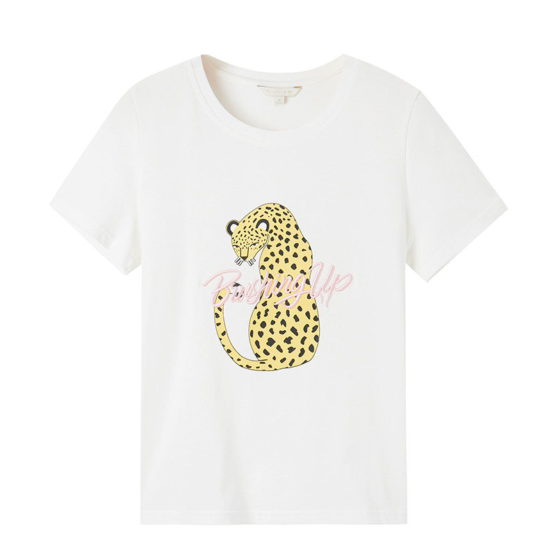 阿依莲短袖2020夏季新款休闲t恤 ayilianT恤