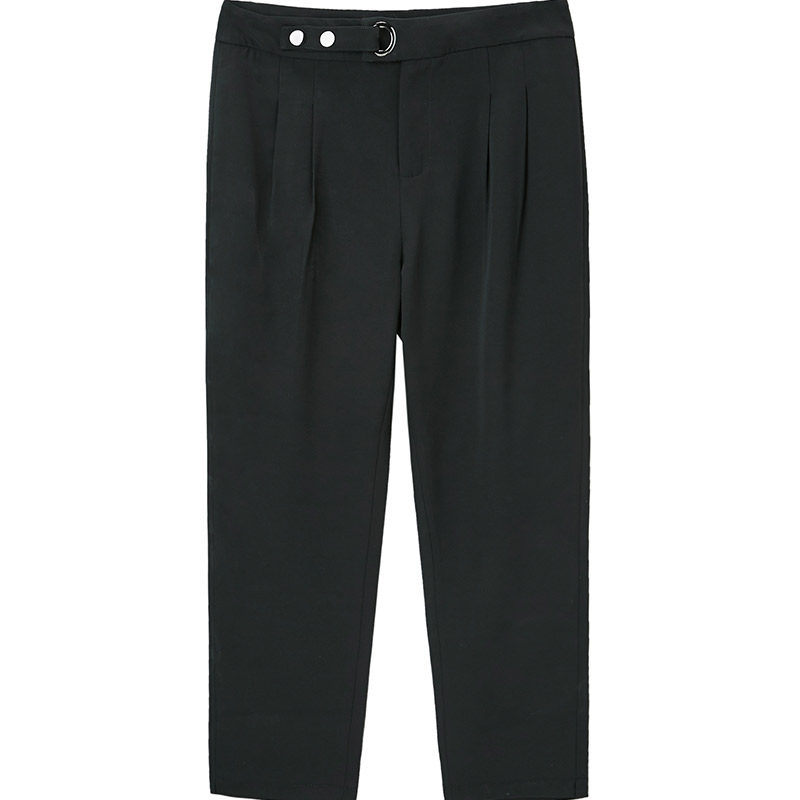 阿依莲2020夏季新款时尚百搭休闲裤 ayilian休闲裤