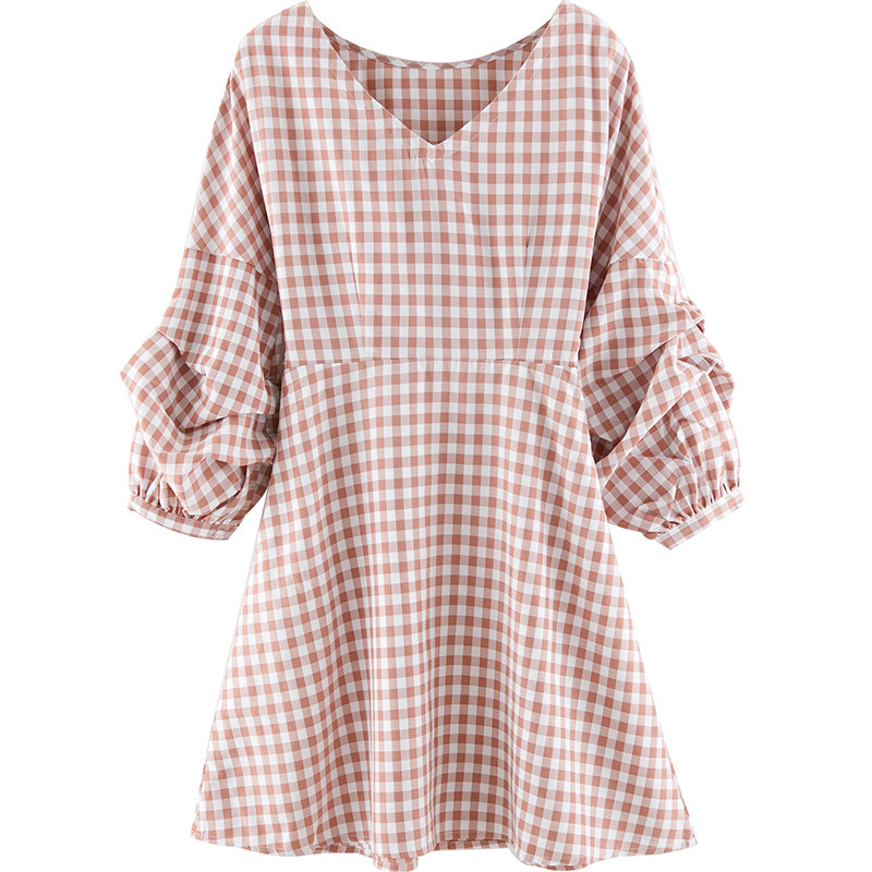 阿依莲官网正品2020新款韩版连衣裙 ayilian连衣裙