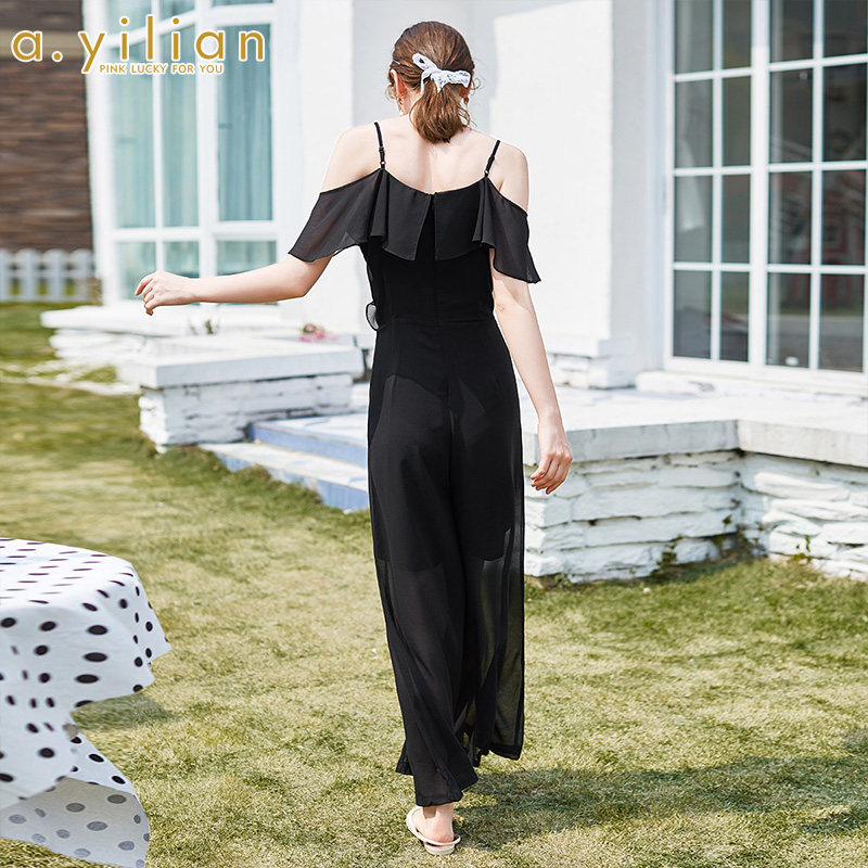 阿依莲旗舰店官方正品韩版女连体裤 ayilian连体衣/裤