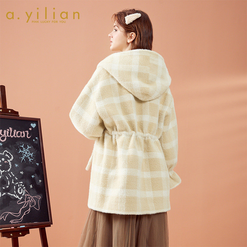 阿依莲外套2021年新款小廓形小香风 ayilian短外套