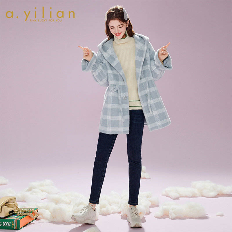 阿依莲外套2021年新款小廓形小香风 ayilian短外套