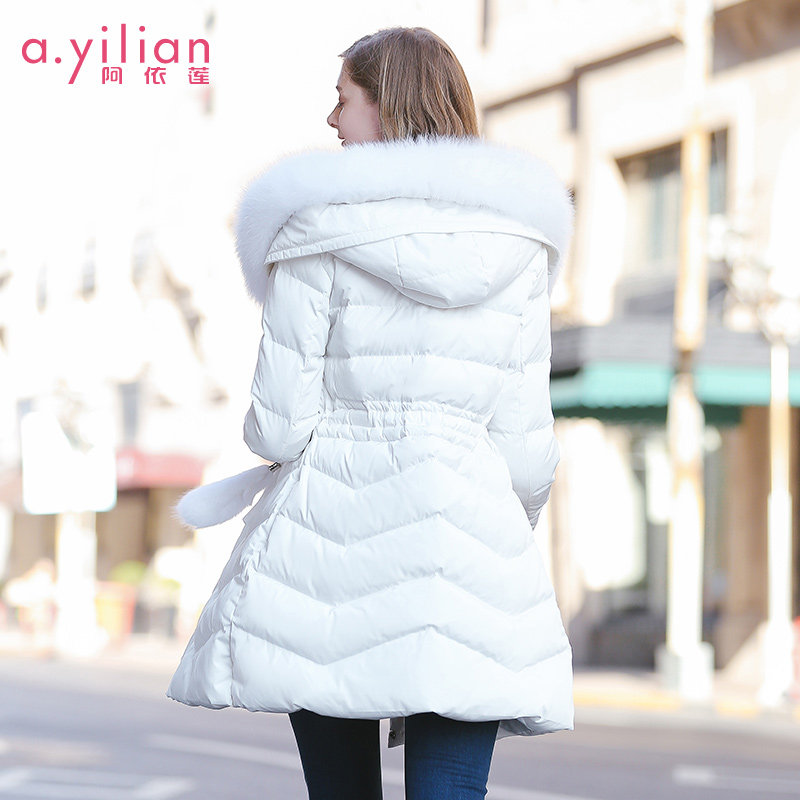 阿依莲正品2020冬季新款韩国羽绒服 ayilian羽绒服