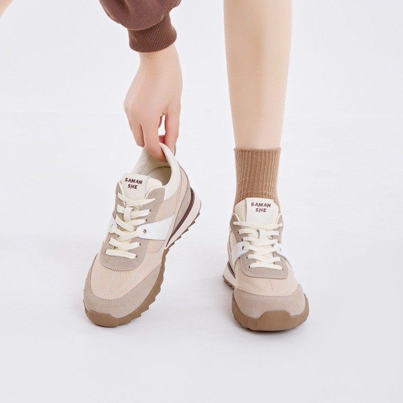 内增高7cm女鞋 春季新款小个子厚底阿甘鞋女休闲百搭超火德训鞋潮,淘宝优惠券,粉丝福利购,淘宝优惠卷