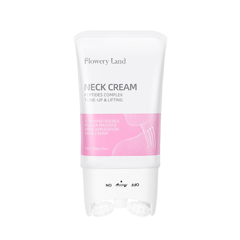 花肌粹滚轮六胜肽焕亮美颈纹颈霜 花肌粹颈霜