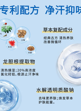 两瓶装庐芝堂云南草本止汗香体露