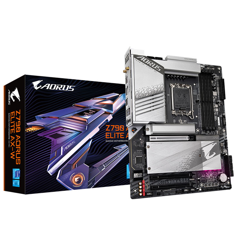 技嘉Z790 AORUS ELITE AX-W 雪雕 主板支持13代CPU13900KF13700KF - 图0