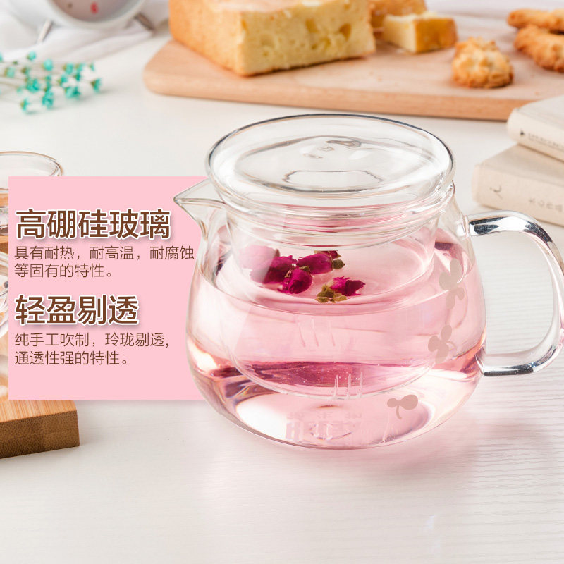 物生物玻璃壶套装 物生物茶壶