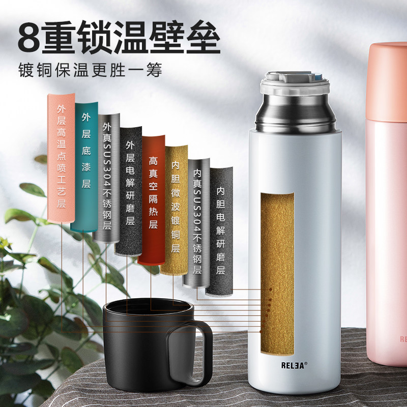 物生物简约男女创意便携儿童保温杯 物生物保温杯