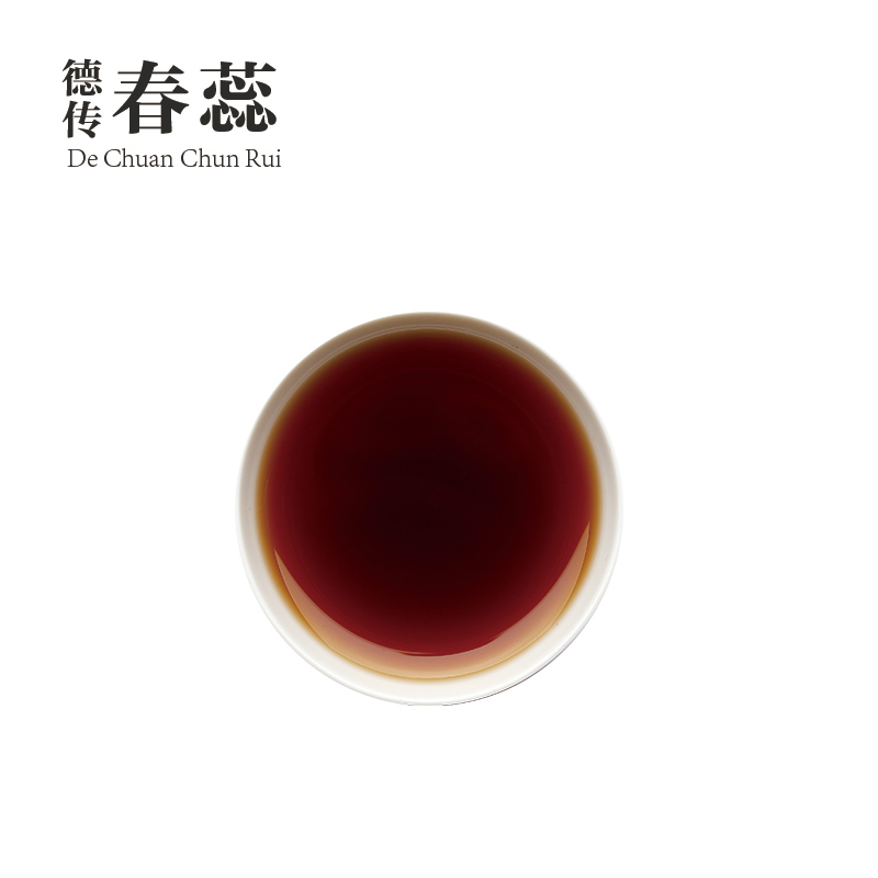 云南大叶种茶叶 入红罐装 40 小沱茶 5g 德传春蕊黑制普洱茶熟茶 云南大叶种茶叶 入红罐装 40 小沱茶 5g 德传春蕊黑制普洱茶熟茶