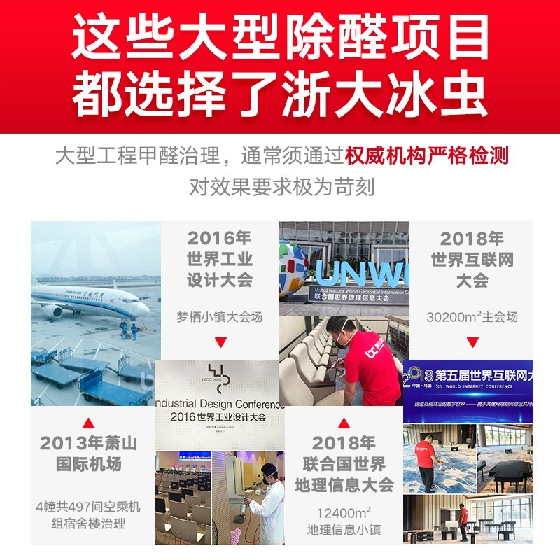 浙大冰虫光触媒除甲醛喷雾清除剂新房家用一室一厅三维强化治理-图3