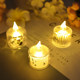 Led electronic candle light small night atmosphere light