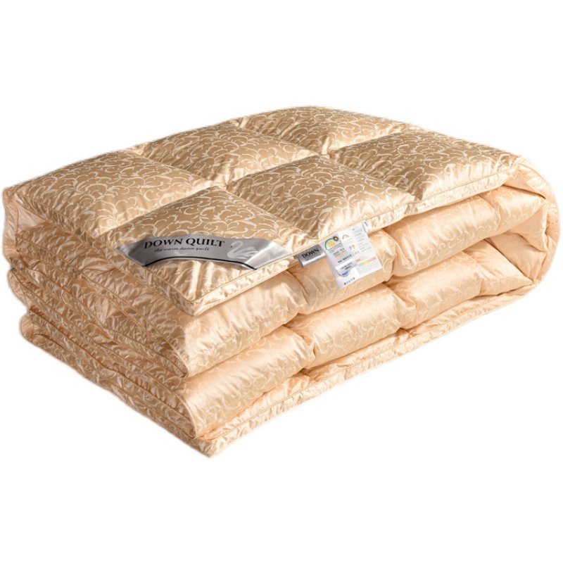 五星级酒店京希尔顿95白鹅绒冬被芯春秋羽绒被子家用真丝加厚保暖,淘宝优惠券,粉丝福利购,淘宝优惠卷