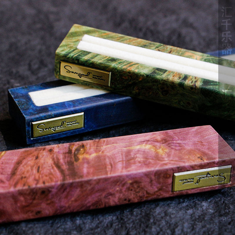 SAMGOOL森谷 拨片收纳盒 电吉他电贝司吉他拨片实木拨片展示架 - 图2