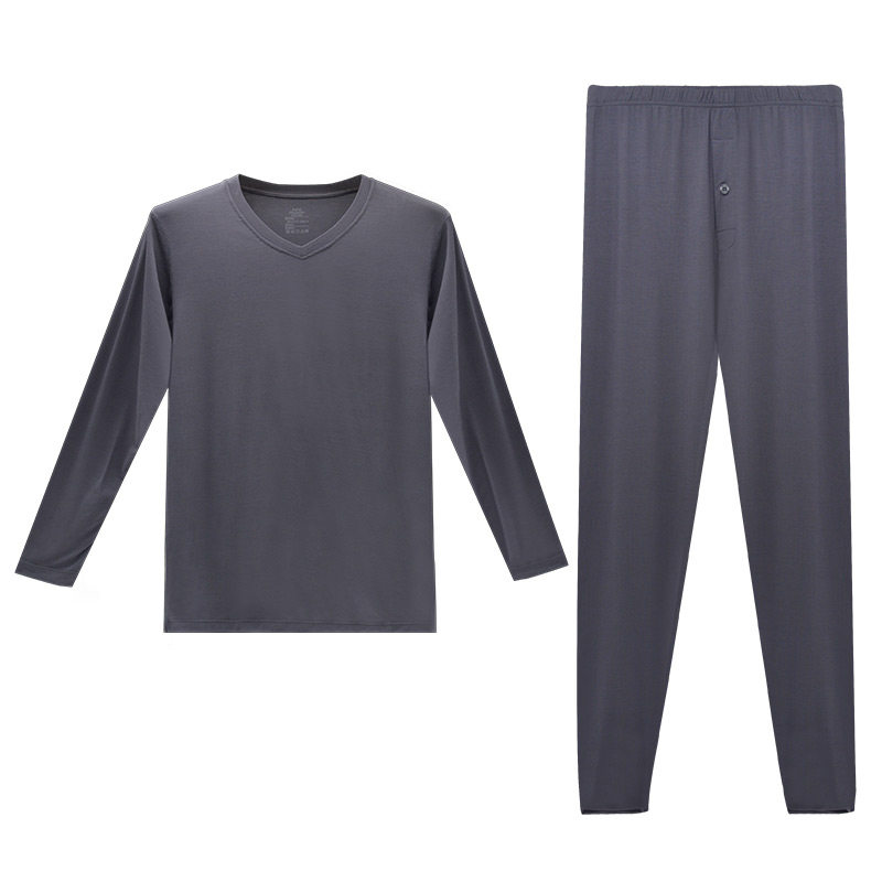 小护士秋衣秋裤套装男女士薄款莫代尔保暖内衣宽松大码打底棉毛衫,淘宝优惠券,粉丝福利购,淘宝优惠卷