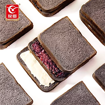 友臣五黑紫米面包吐司425g[2元优惠券]-寻折猪