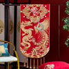 Bed flag bed tail towel festive wedding bed accessories