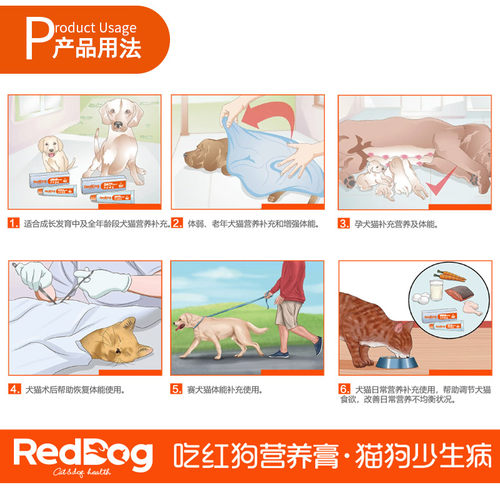奢侈猫-美国RedDog红狗猫咪化毛膏营养膏赖氨酸膏鱼油美毛膏120g - 图2