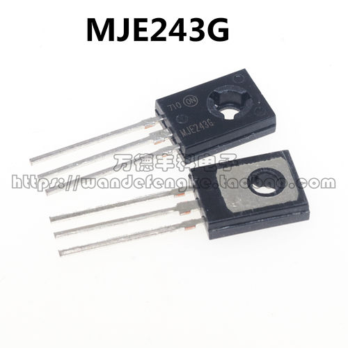 全新 MJE243G MJE253G JE253G JE243G TO-126直插 双极功率晶体管 - 图0