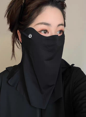 冰丝防晒口罩女高颜值2025新款