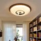 New Chinese style solid wood iron eye-protecting atmospheric ceiling lamp