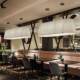 Restaurant lights bar front desk cashier milk tea coffee shop